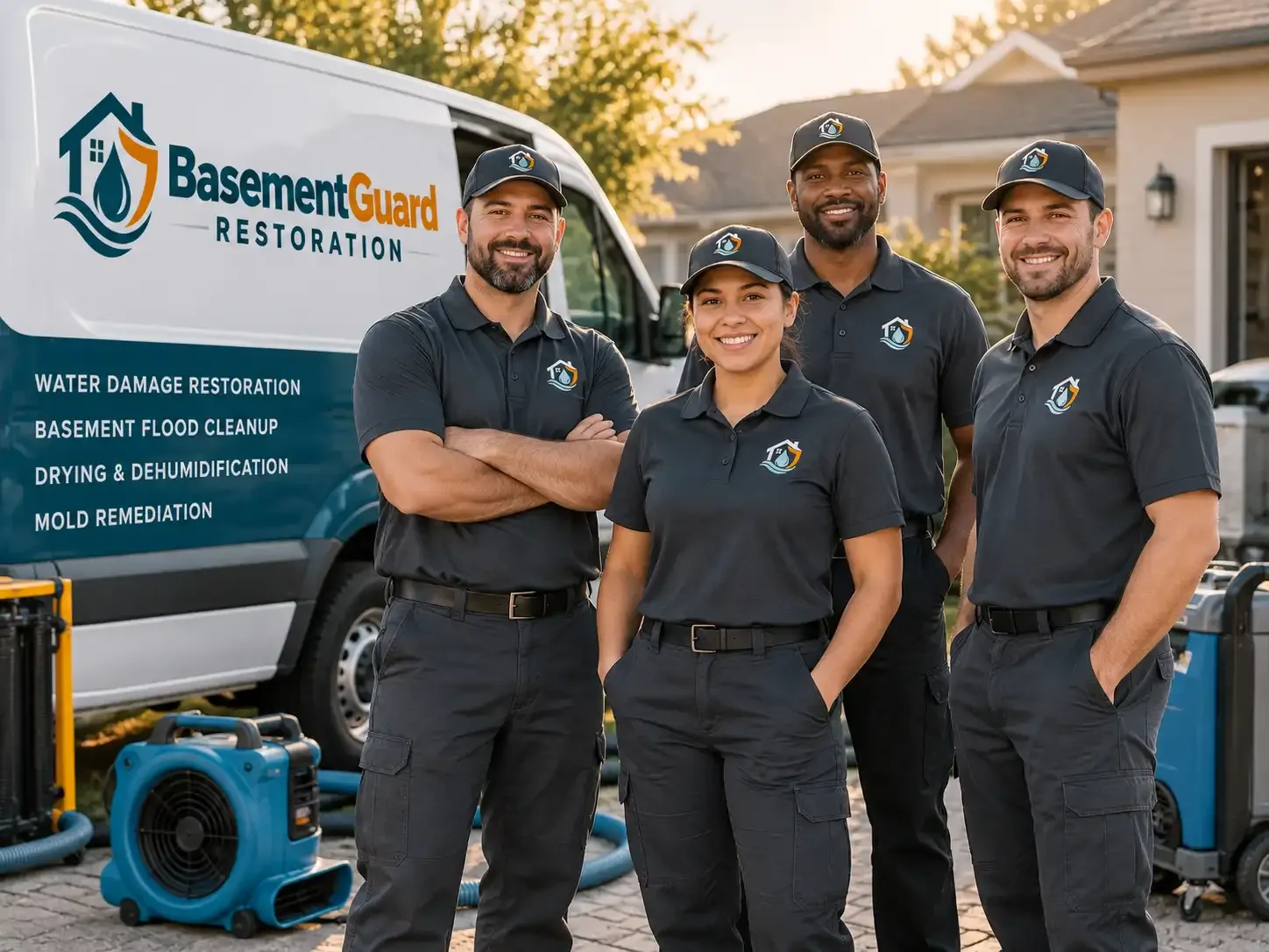 Basement Water Damage Restoration company in Camden, MI